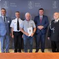 przekazanie decyzji o przyznaniu świadczenia ratowniczego dla strażaków OSP