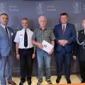 przekazanie decyzji o przyznaniu świadczenia ratowniczego dla strażaków OSP