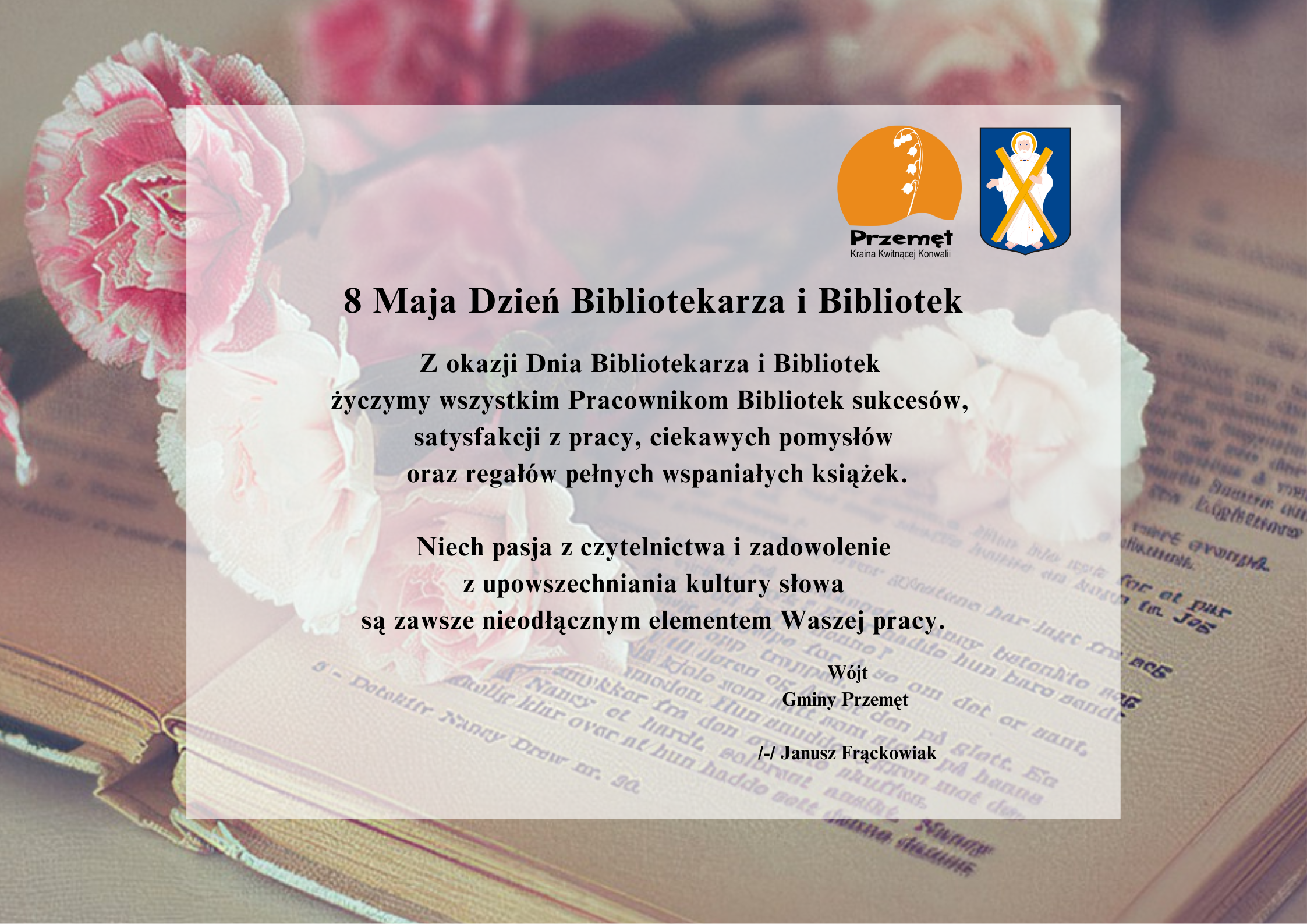 życzenia dzień bibliotekarza i bibliotek