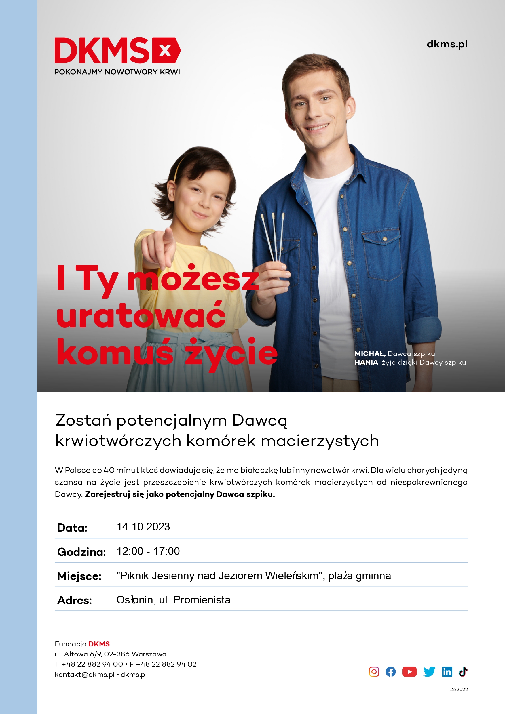 plakat DKMS