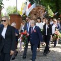 Delegacje podczas przemarszu