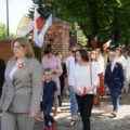 Delegacje podczas przemarszu