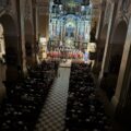 Koncert chóru chłopięcego. Zdjęcie z chóru.