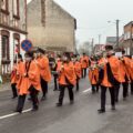 Orkiestra podczas przemarszu