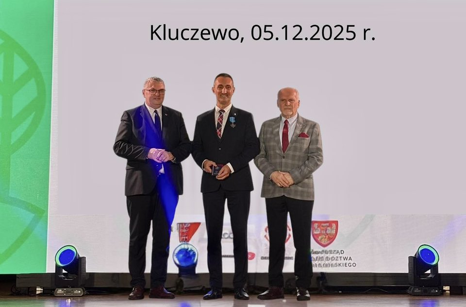 Na zdjęciu wójt gminy Janusz Frąckowiak oraz wicemarszałek Krzysztof Grabowski i radny sejmiku województwa wielkopolskiego Henryk Szymański.